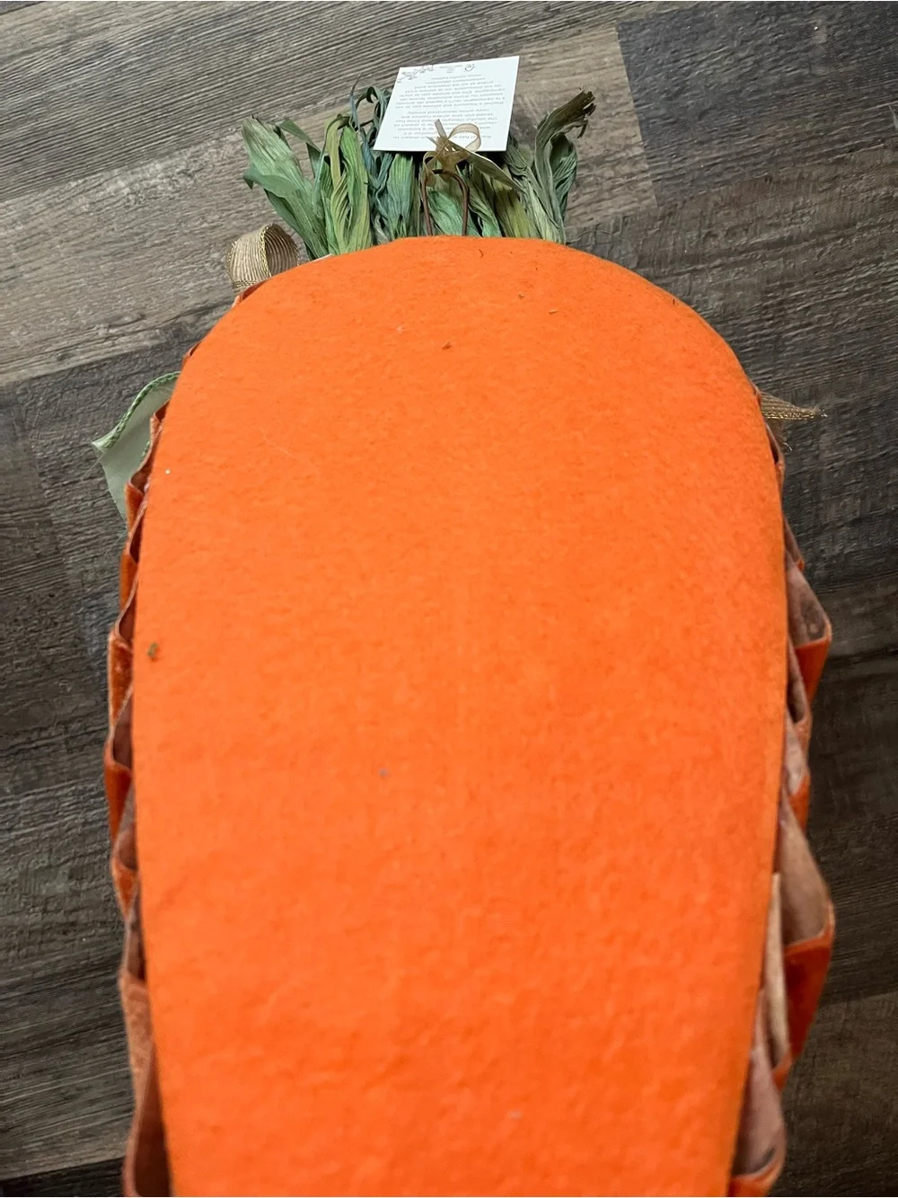 The Farmhouse! Rachel Ashwell Hanging Carrot Wreath Swag! Easter Spring! New!